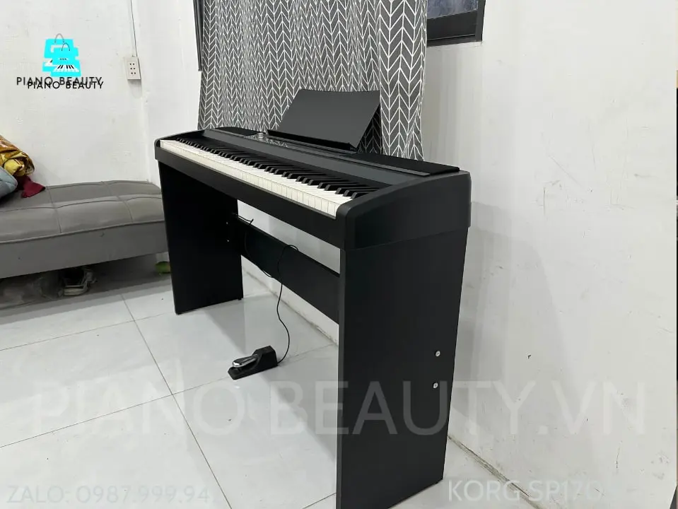 Đàn Piano điện Korg SP170B - Piano Beauty