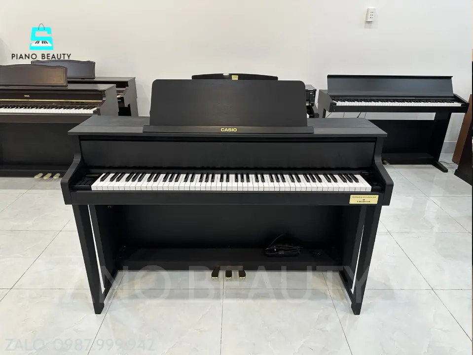 Đàn Piano Điện Casio GP-300 Nhập Khẩu Nhật Bản – Grand Hybrid C.Bechstein, Phím Gỗ Thật Cao Cấp Casio