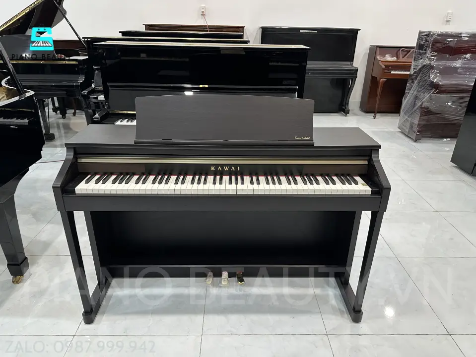Đàn Piano Điện Kawai CA17R – Phím Gỗ Cao Cấp, Cảm Giác Chơi Gần Như Piano Cơ Kawai