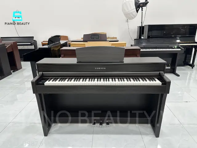 ĐÀN PIANO ĐIỆN YAMAHA CLP635DW – CLAVINOVA CAO CẤP