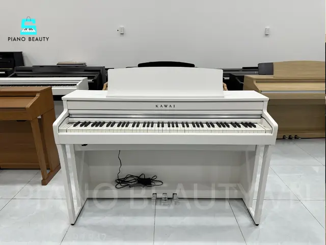 Đàn Piano Điện Kawai CA4900GPWH Chính Hãng Nhật Bản – Phím Gỗ Grand Feel Standard