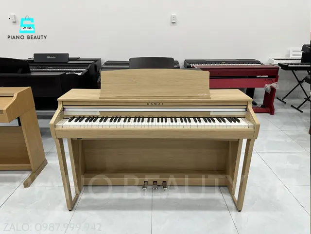Đàn Piano Điện Kawai CA48LO Chính Hãng Nhật Bản – Phím Gỗ Grand Feel Compact