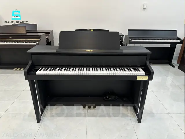 Đàn Piano Điện Casio GP-300 Nhập Khẩu Nhật Bản – Grand Hybrid C.Bechstein, Phím Gỗ Thật Cao Cấp