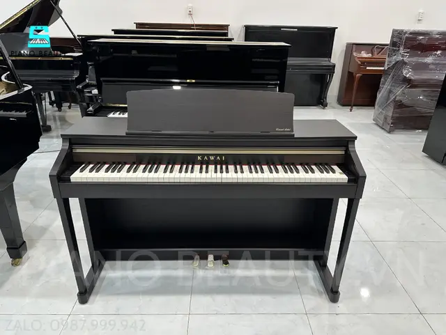 Đàn Piano Điện Kawai CA17R – Phím Gỗ Cao Cấp, Cảm Giác Chơi Gần Như Piano Cơ