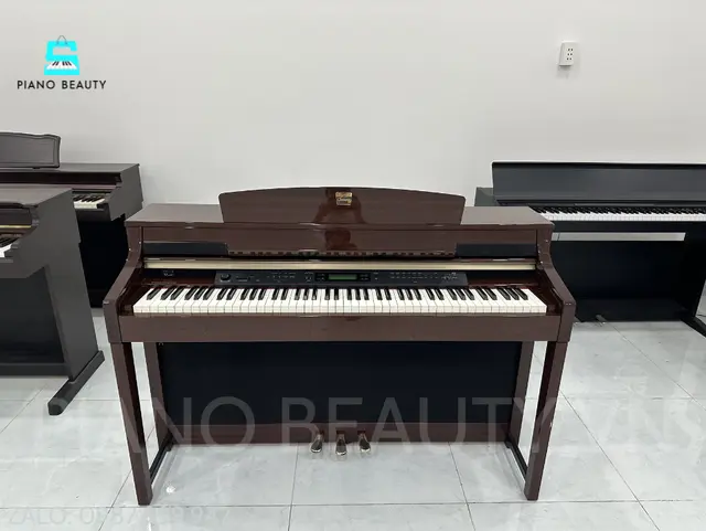 Đàn Piano Điện Yamaha CLP-380PE – Flagship Clavinova Cao Cấp Với Bàn Phím Gỗ Tự Nhiên