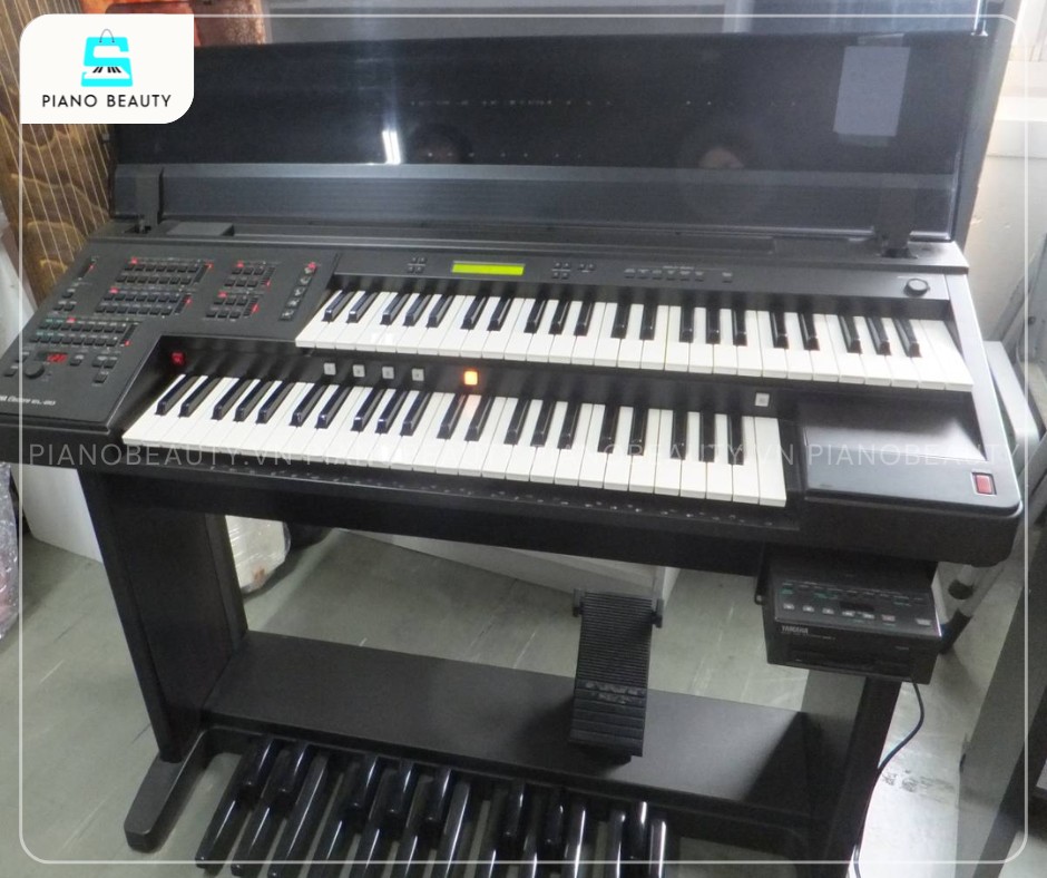 Đàn 2 tầng Electone Yamaha EL20 có kiểu dáng nhỏ gọn, dễ dàng hòa hợp với không gian gia đình