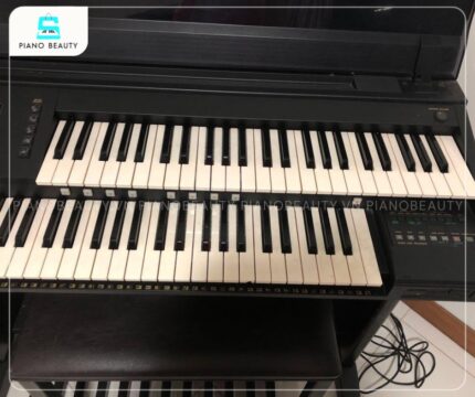 Đàn 2 tầng Electone Yamaha EL200 với các phím giúp người chơi dễ dàng thể hiện sắc thái và cảm xúc trong từng giai điệu