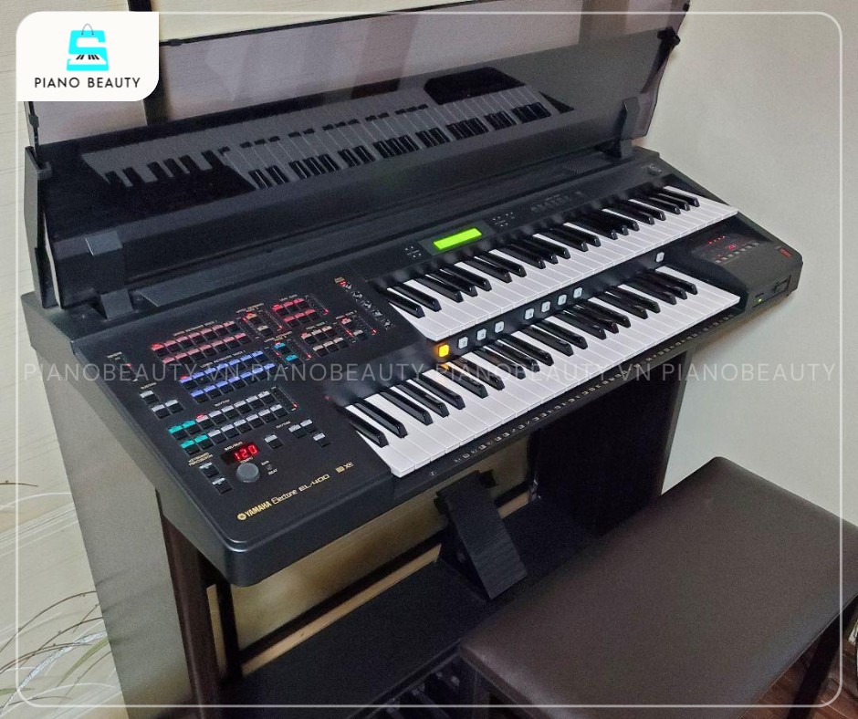 Đàn 2 tầng Electone Yamaha EL400 với âm thanh chất lượng cao, nhiều tính năng hiện đại
