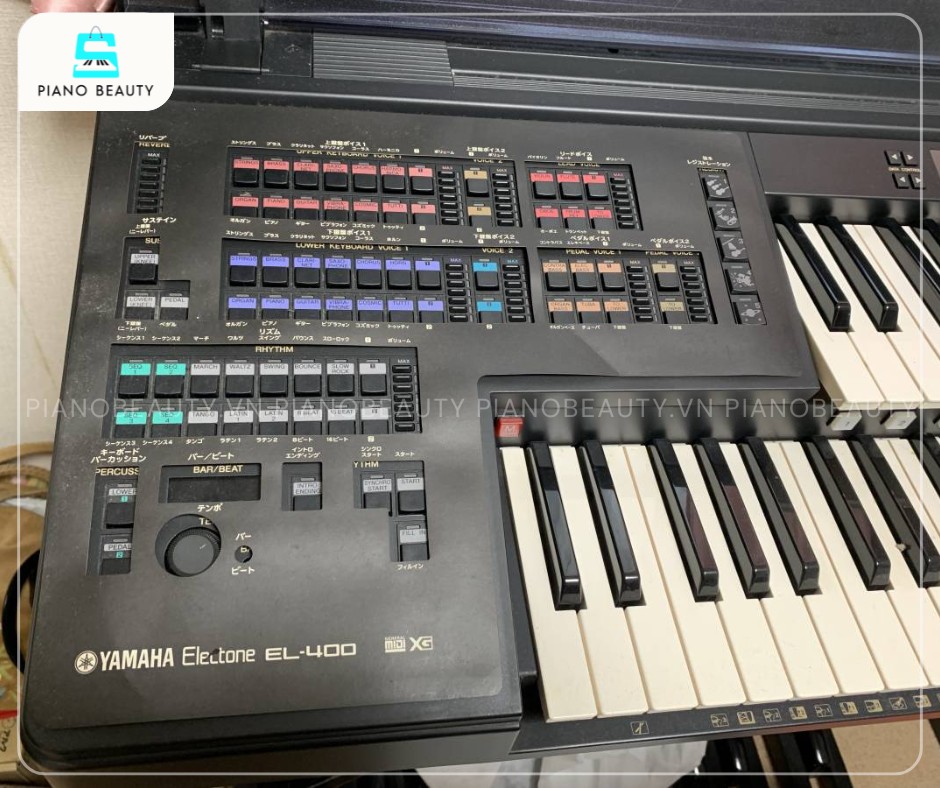 Đàn 2 tầng Electone Yamaha EL400 được trang bị đầy đủ các tính năng