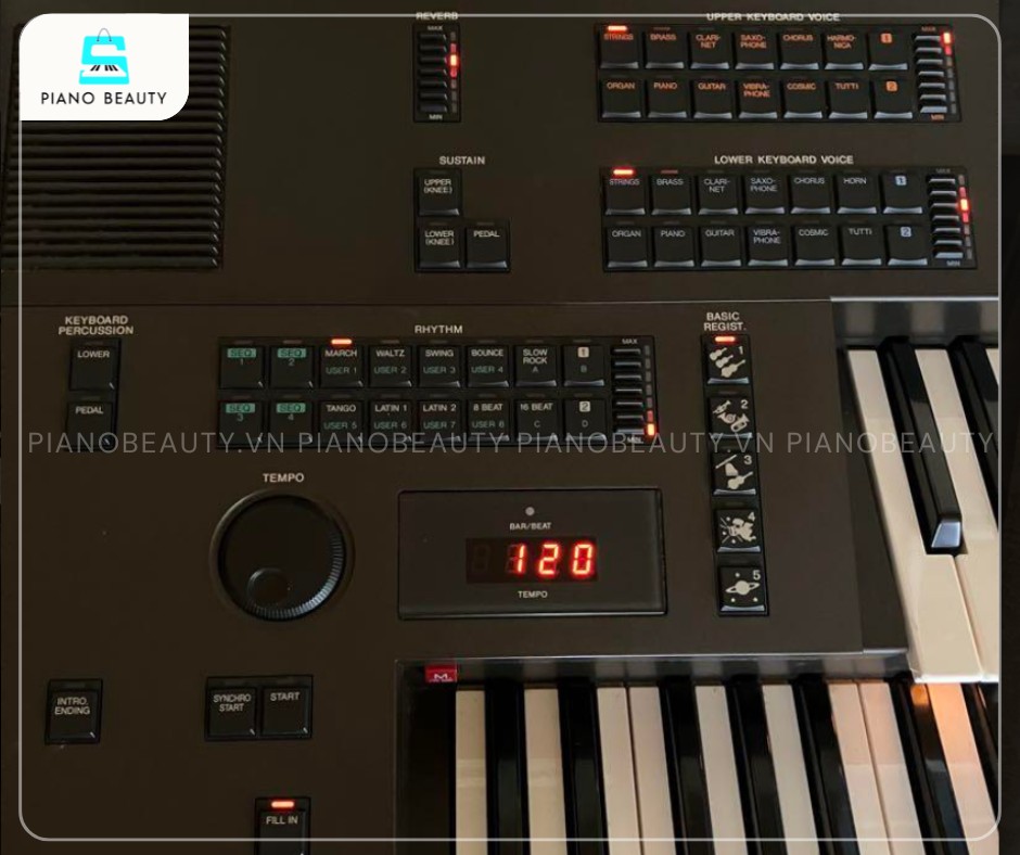 Electone Yamaha EL57 ghi âm phù hợp học tập luyện tập
