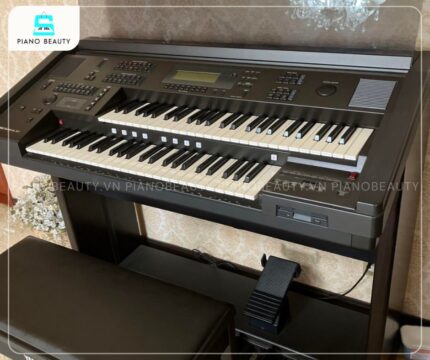Đàn organ 2 tầng Yamaha Electone EL57 thiết kế nhỏ gọn