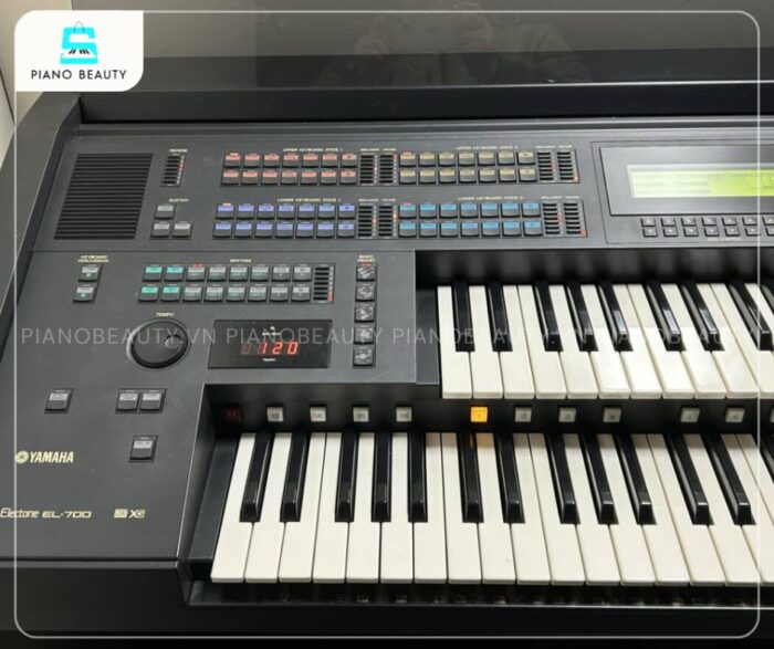 Đàn 2 tầng Electone Yamaha EL700 trang bị 20 phím nguồn âm AWM và FM 210W