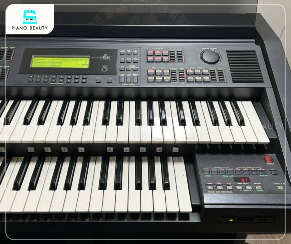 Đàn 2 tầng Electone Yamaha EL700 với thiết kế hai bàn phím 49 phím