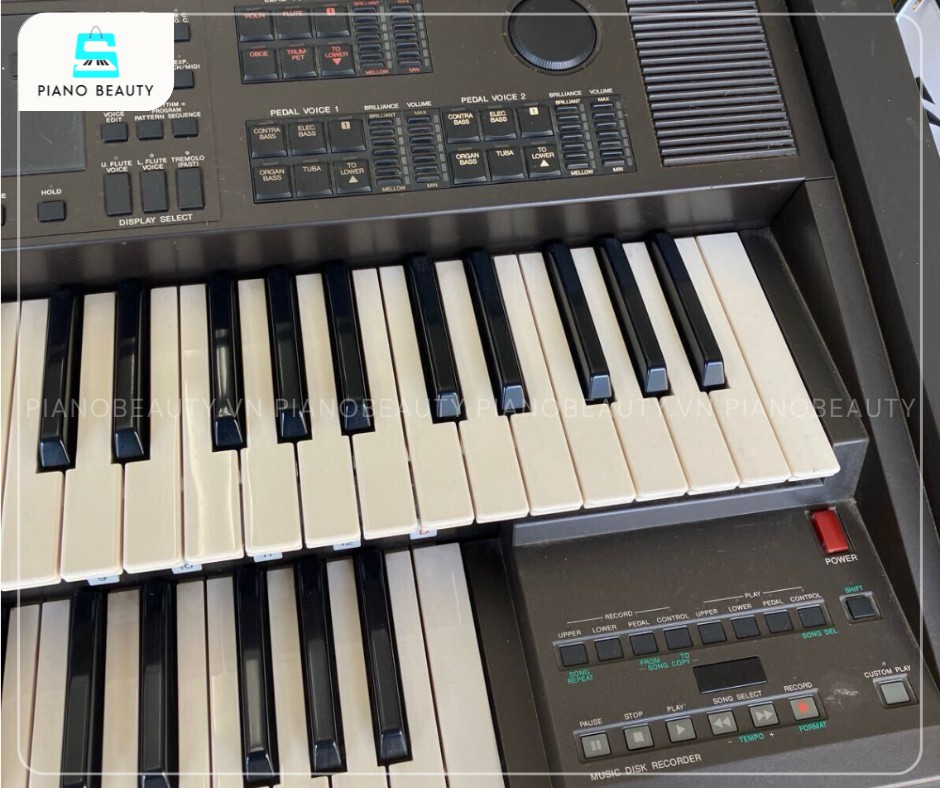 Đàn 2 tầng Electone Yamaha EL87 trang bị hai bàn phím 49 phím