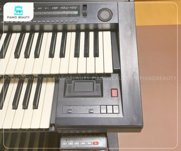 Đàn 2 tầng Electone Yamaha HS8 có hệ thống bàn phím này phản hồi nhạy bén