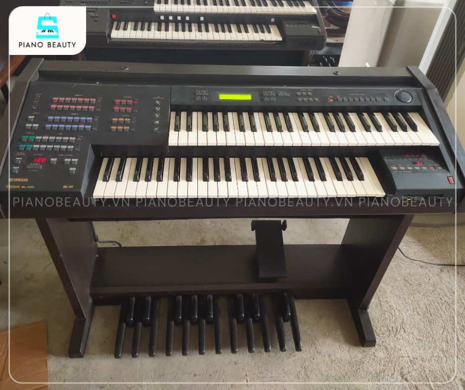 Đàn 2 tầng Electone YAMAHA EL100 nổi bật với pedal bass