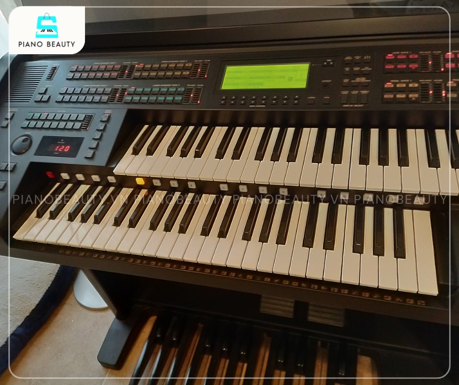 Đàn 2 tầng Electone Yamaha EL900B có kho âm thanh phong phú và đa dạng