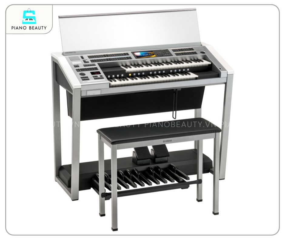 Đàn 2 tầng Electone Yamaha ELS02C sở hữu thiết kế hiện đại và sang trọng