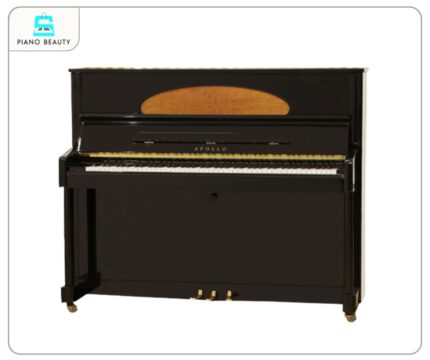 Đàn Piano Apollo A1210W có thiết kế sang trọng với gỗ vân sam tự nhiên