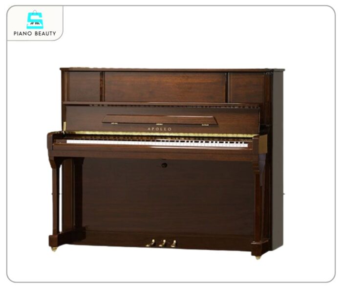 Đàn Piano Apollo A123W sở hữu dáng vẻ piano upright truyền thống