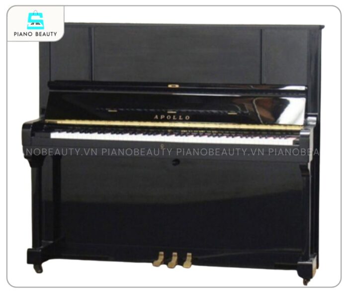 Đàn Piano Apollo A2 sở hữu phong cách thiết kế piano đứng truyền thống