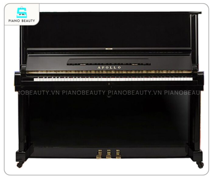 Đàn Piano Apollo A3 sở hữu vẻ ngoài của một cây đàn upright piano cổ điển
