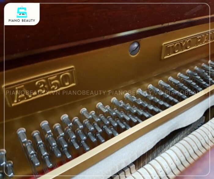 Đàn Piano Apollo A350 được trang bị búa đàn Renner từ Đức