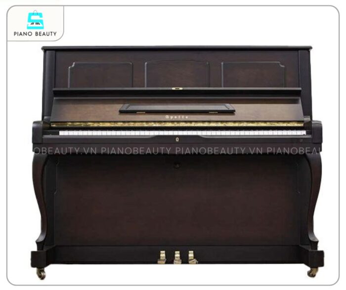 Đàn Piano Apollo MU700 mang phong cách upright piano cổ điển nhưng vẫn toát lên vẻ hiện đại