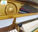 Đàn Piano Apollo RU33 trang bị búa đàn làm từ lông cừu tự nhiên.