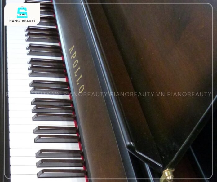 Đàn Piano Apollo RU388W sở hữu phong cách thiết kế upright piano truyền thống