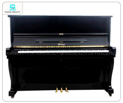 Đàn Piano Atlas A2 sở hữu lớp vỏ ngoài được chế tác từ gỗ tự nhiên cao cấp