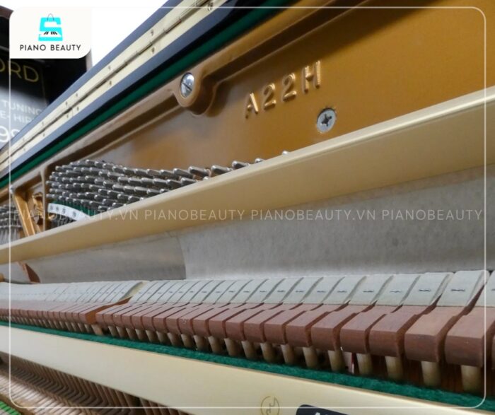 Đàn Piano Atlas A22H có các búa đàn với độ phân giải cao và sở hữu độ bền vượt trội