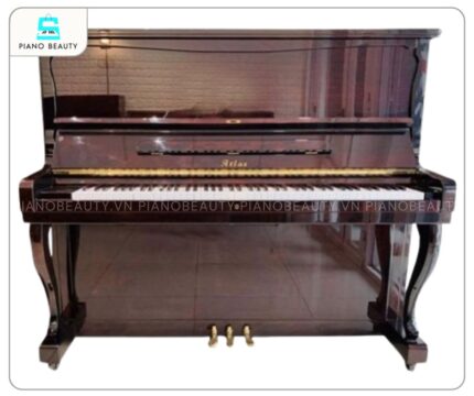 Đàn Piano Atlas A5 nổi bật với phong cách upright piano cổ điển đặc trưng Châu Âu