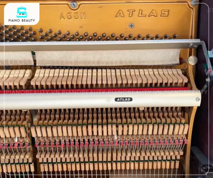 Đàn Piano Atlas A55M với búa đàn được làm từ lông cừu