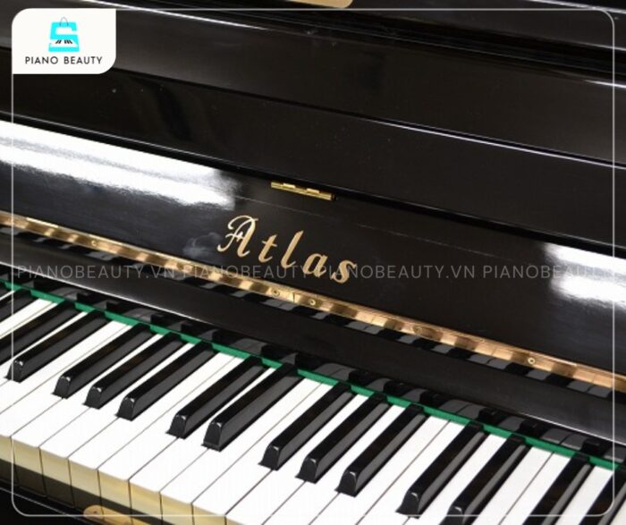 Bàn phím của Đàn Piano Atlas A5D được chế tạo với sự cẩn trọng cao độ