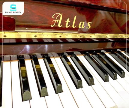 Đàn Piano Atlas NA101 có cơ chế bàn phím được thiết kế để vận hành êm ái