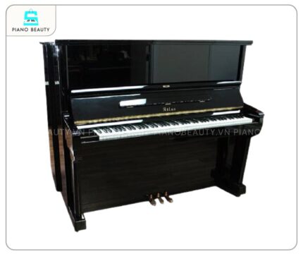 Đàn Piano Atlas NA300 kế thừa phong cách upright piano truyền thống với thùng đàn được thiết kế cao