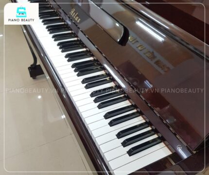 Bàn phím của đàn Piano Atlas NA7A thường được chế tác từ loại gỗ cao cấp