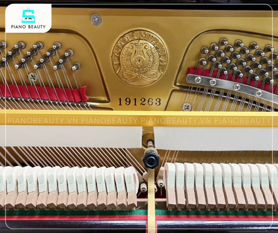 Đàn Piano Ballindamm BU30 có hệ thống búa đàn được làm từ chất liệu cao cấp