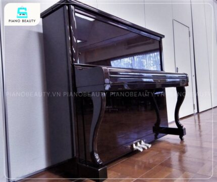 Đàn Piano Ballindamm BU50 sở hữu lớp sơn hoàn thiện bóng bẩy