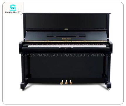Đàn Piano Belton FU33 có phần thân đàn thường được chế tác từ gỗ tự nhiên