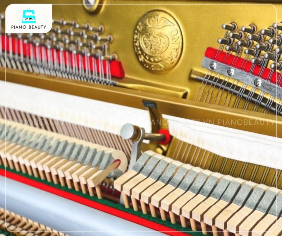 Đàn Piano Bernstein TB330 có búa đàn được sản xuất từ lông cừu cao cấp
