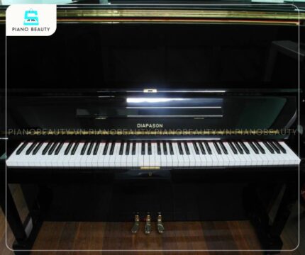 Đàn Piano Diapason 125C có vẻ ngoài vừa sang trọng vừa tinh tế.