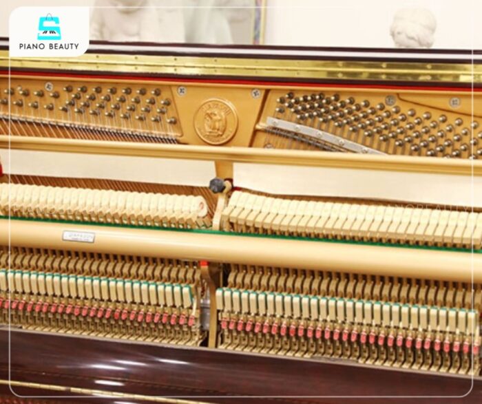 Đàn Piano Diapason 125SK với búa đàn được làm từ lông cừu tự nhiên