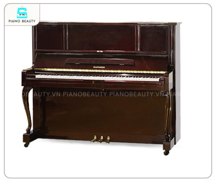 Đàn Piano Diapason 125SK có thiết kế tinh xảo, chất âm lôi cuốn