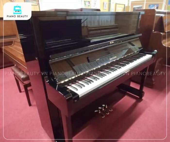 Đàn Piano Diapason 126CE với 88 phím đàn được thiết kế tỉ mỉ