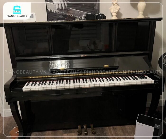 Đàn Piano Diapason 132A gây ấn tượng với thiết kế upright piano truyền thống