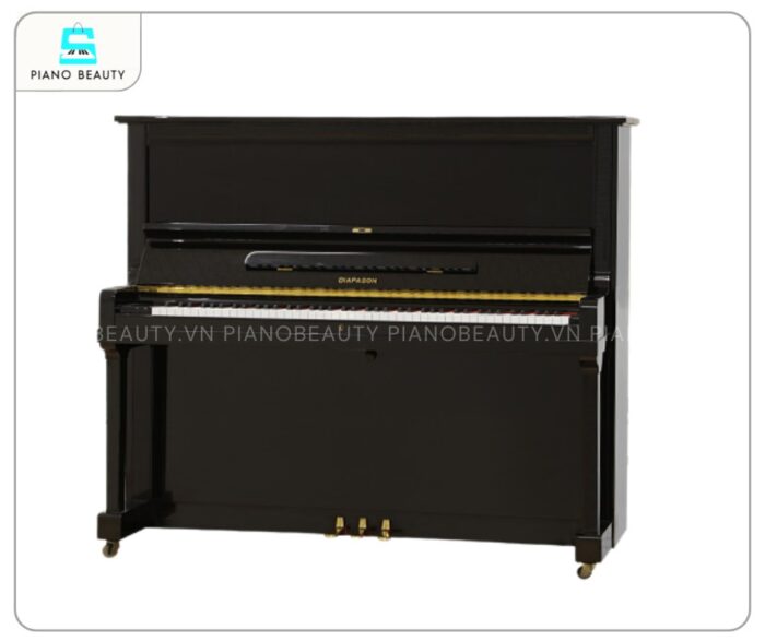 Đàn Piano Diapason 132CE có thiết kế sang trọng, giá cả phải chăng