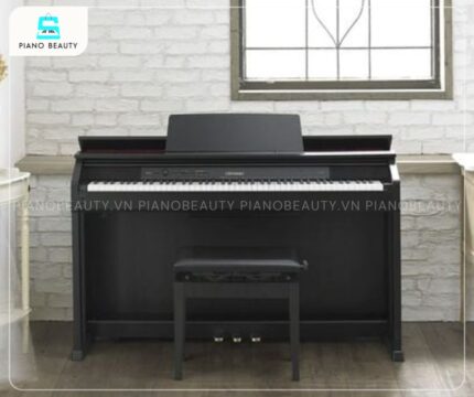 Piano Điện Casio AP460 được trang bị 3 pedal cho âm thanh chân thực
