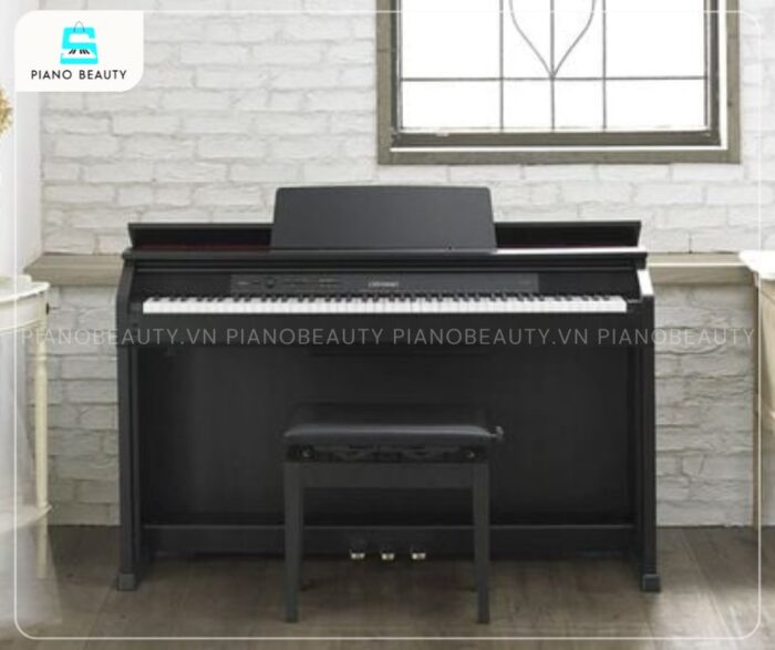 Piano Điện Casio AP460 được trang bị 3 pedal cho âm thanh chân thực